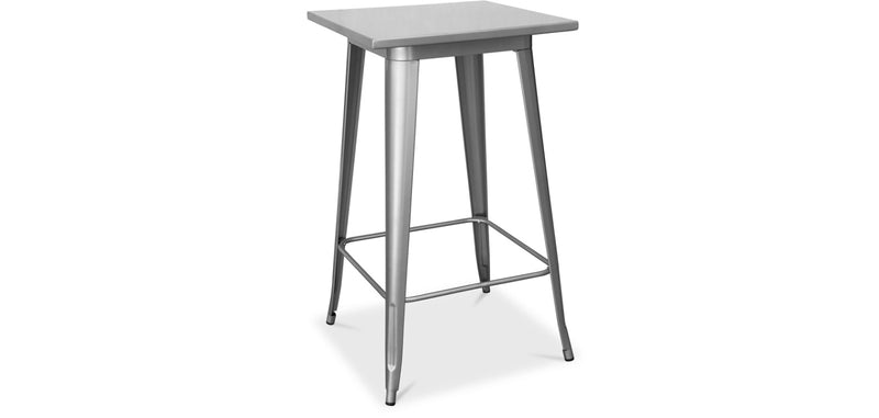 Tolix Bar Table with Steel Top Mad Chair Company