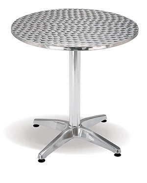Stainless Steel Table Top Round Mad Chair Company