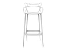 replica masters bar stool white plastic mad chair company 