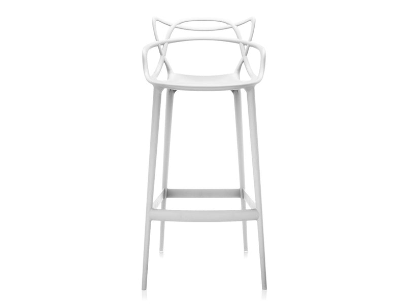replica masters bar stool white plastic mad chair company 
