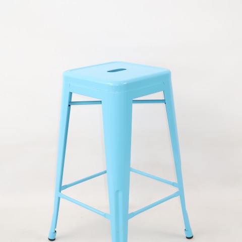 replica tolix metal kitchen stool turquoise mad chair company