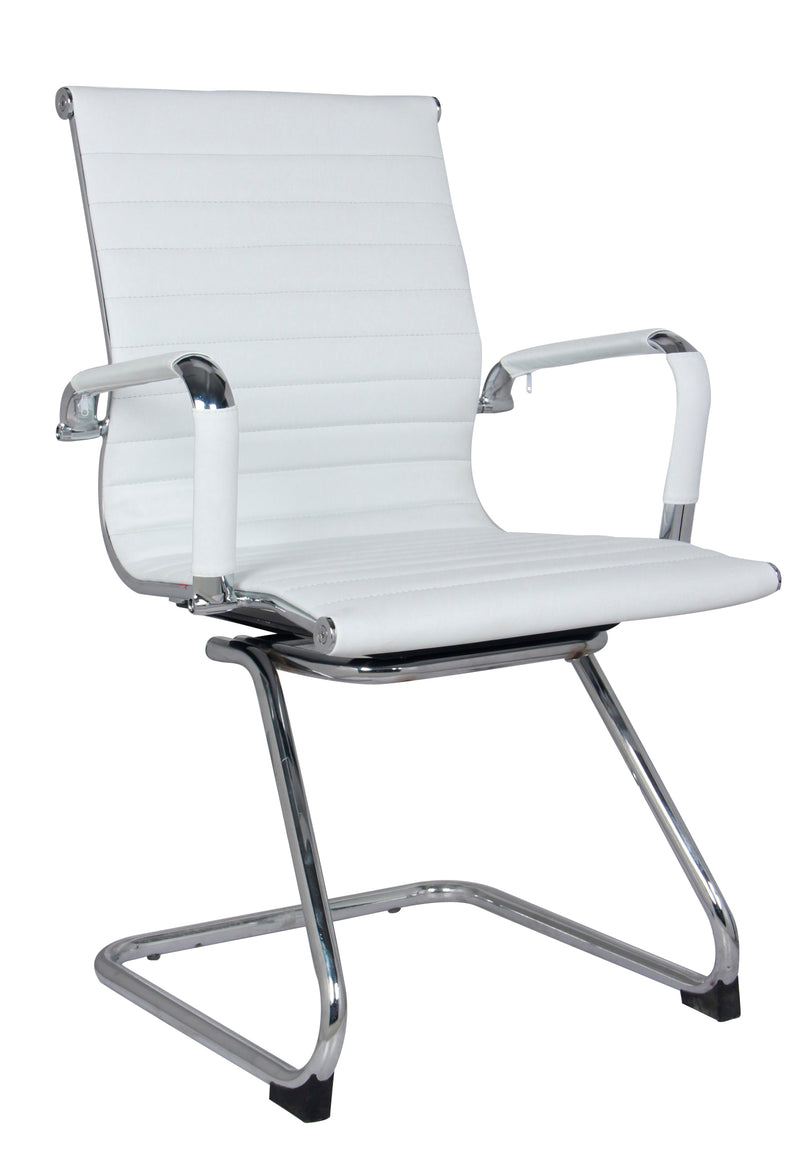 Replica Eames Visitor Chair - PU Sleigh Base Mad Chair Company