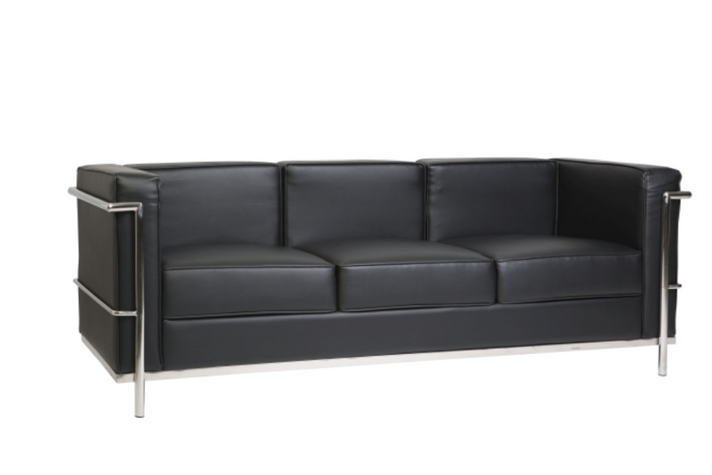 Replica Le Corbusier Sofa 3 Seat - PU Mad Chair Company