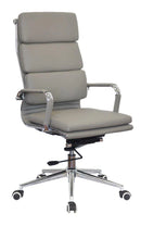 Replica Eames High Back Padded Office Chair - PU Mad Chair Company