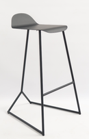 Jimmy Sleigh Barstool BLACK MAD CHAIR COMPANY
