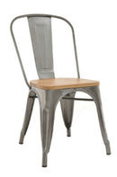 Paris side chair - Wood Seat