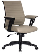 Wall Street Medium Back Light Grey Mad Chair Company