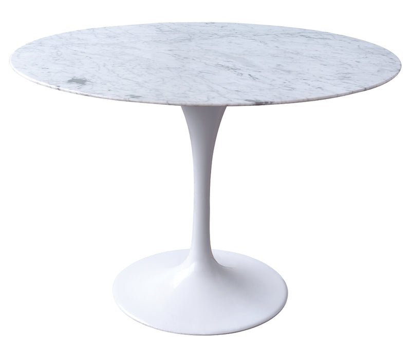Replica Marble Tulip Table 120cm Round Mad Chair Company