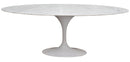Replica Marble Tulip Table 200cm oval Mad chair Company