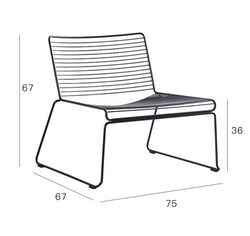 Zara Wire Lounge Chair   Mad chair company