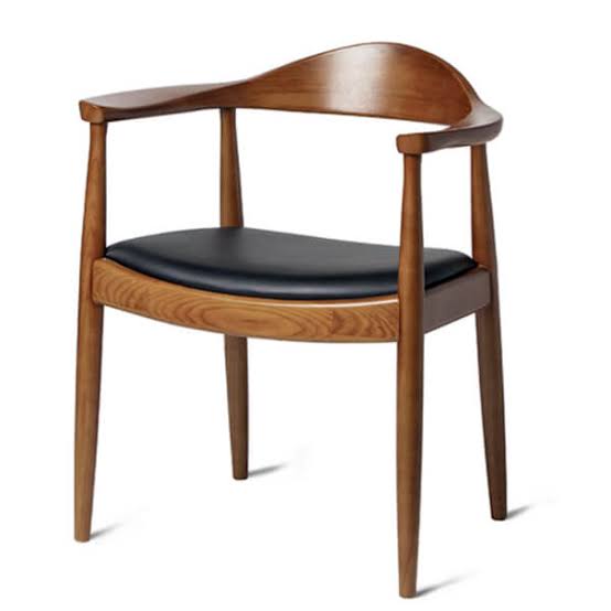 Replica Hans Wegner Arm Chair Walnut Mad chair company