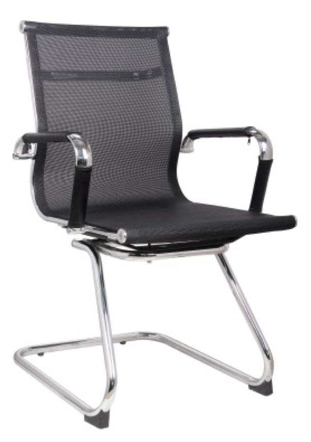 Replica Eames Visitor Chair - Mesh Sleigh Base Mad Chair Company