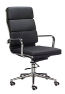 Replica Eames High Back Padded Office Chair - PU Mad Chair Company