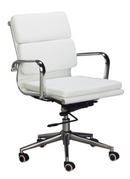 Replica Eames Mid Back Padded Office Chair - PU Mad Chair Company
