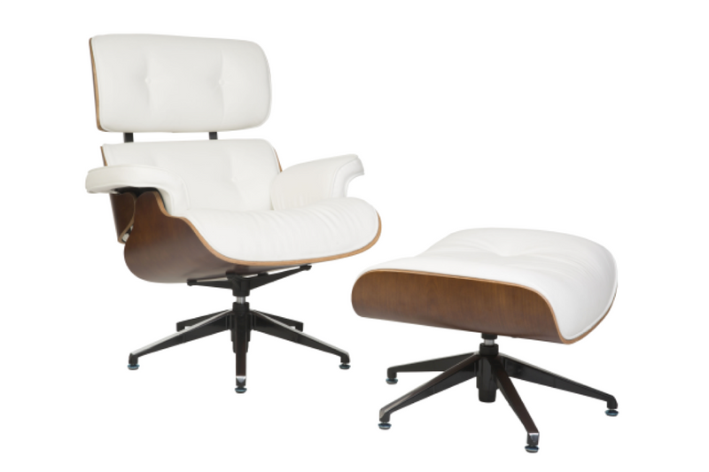 Replica Eames Lounger and Foot Stool Mad Chair Company