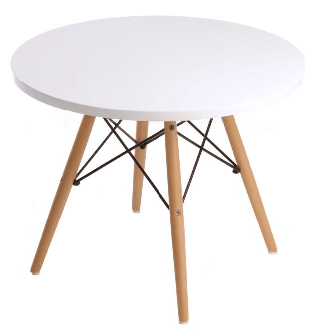 replica eames kids table white mad chair company 