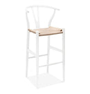 Replica Hans Wegner Wishbone Barstool MAD CHAIR COMPANY