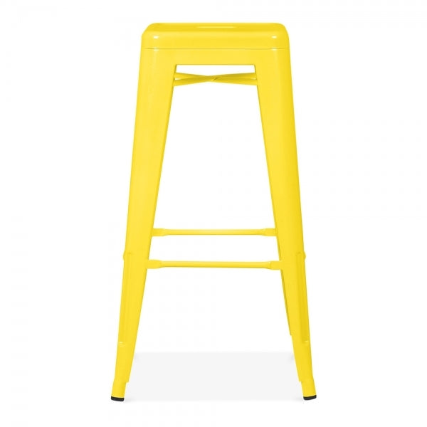 replica tolix metal bar stool yellow mad chair company
